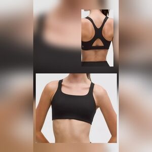 LULULEMON Size 12 Ultralu Square-Neck Workout BraMedium Support!